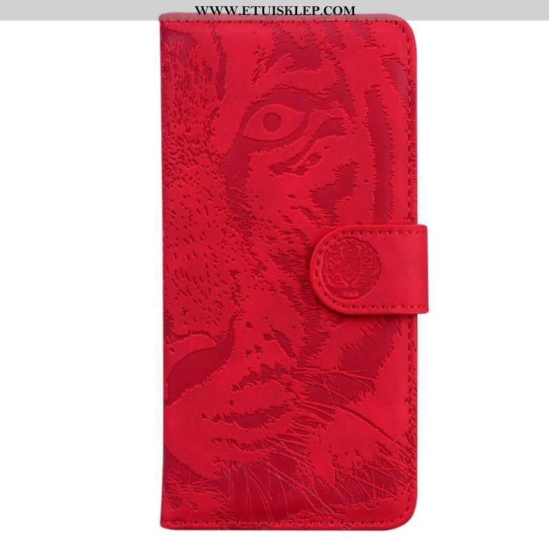 Etui Folio do Xiaomi Redmi Note 12 4G Ślad Tygrysa